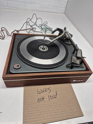 Garrard 60 Mk II Auto Turntable Record Player Vintage Made in England 