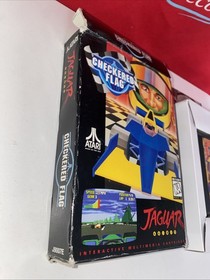 Checkered Flag (Atari Jaguar) CIB- Tested And Working