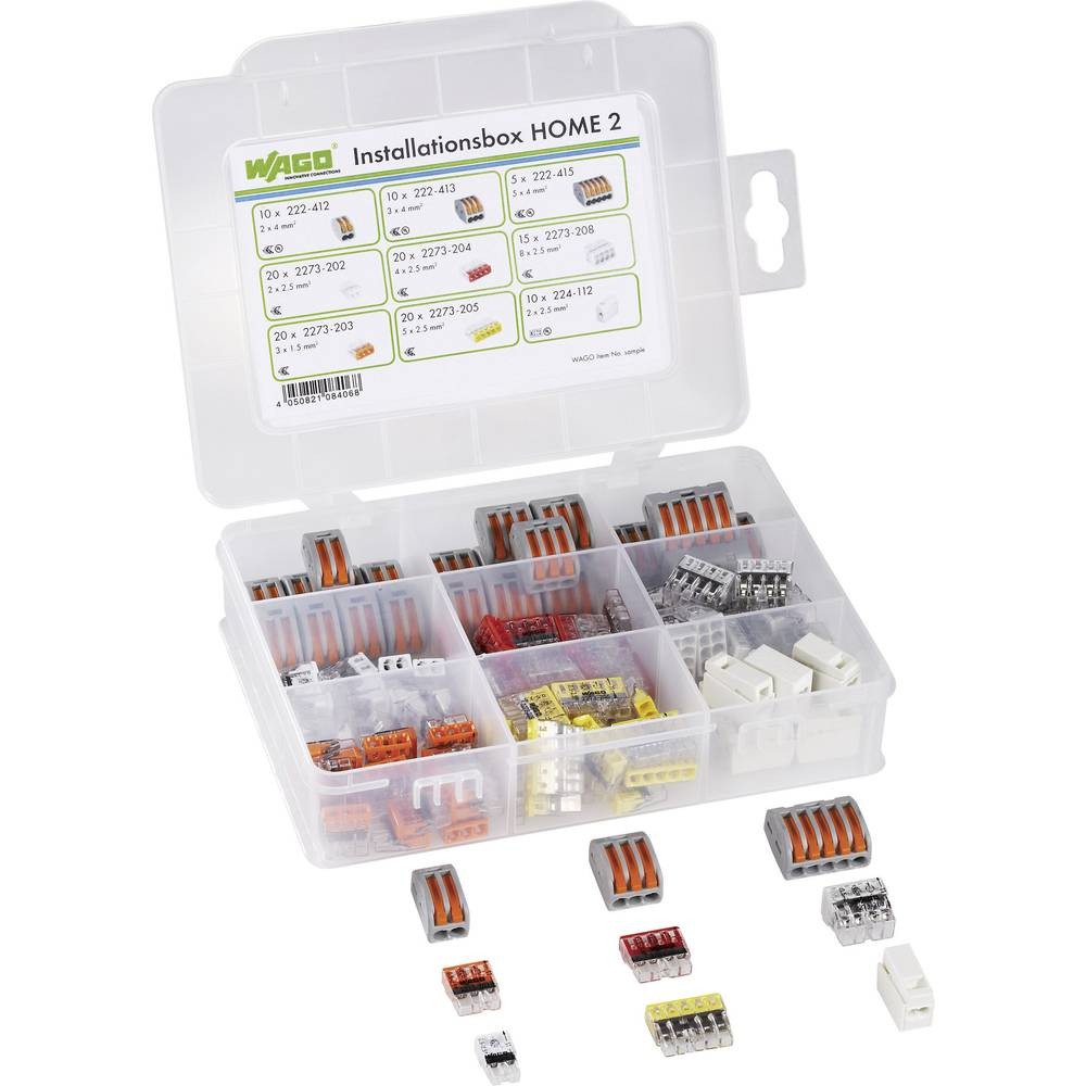 Bornes WAGO 887-001 pour boîte de dérivation lors de rénovation de combles
