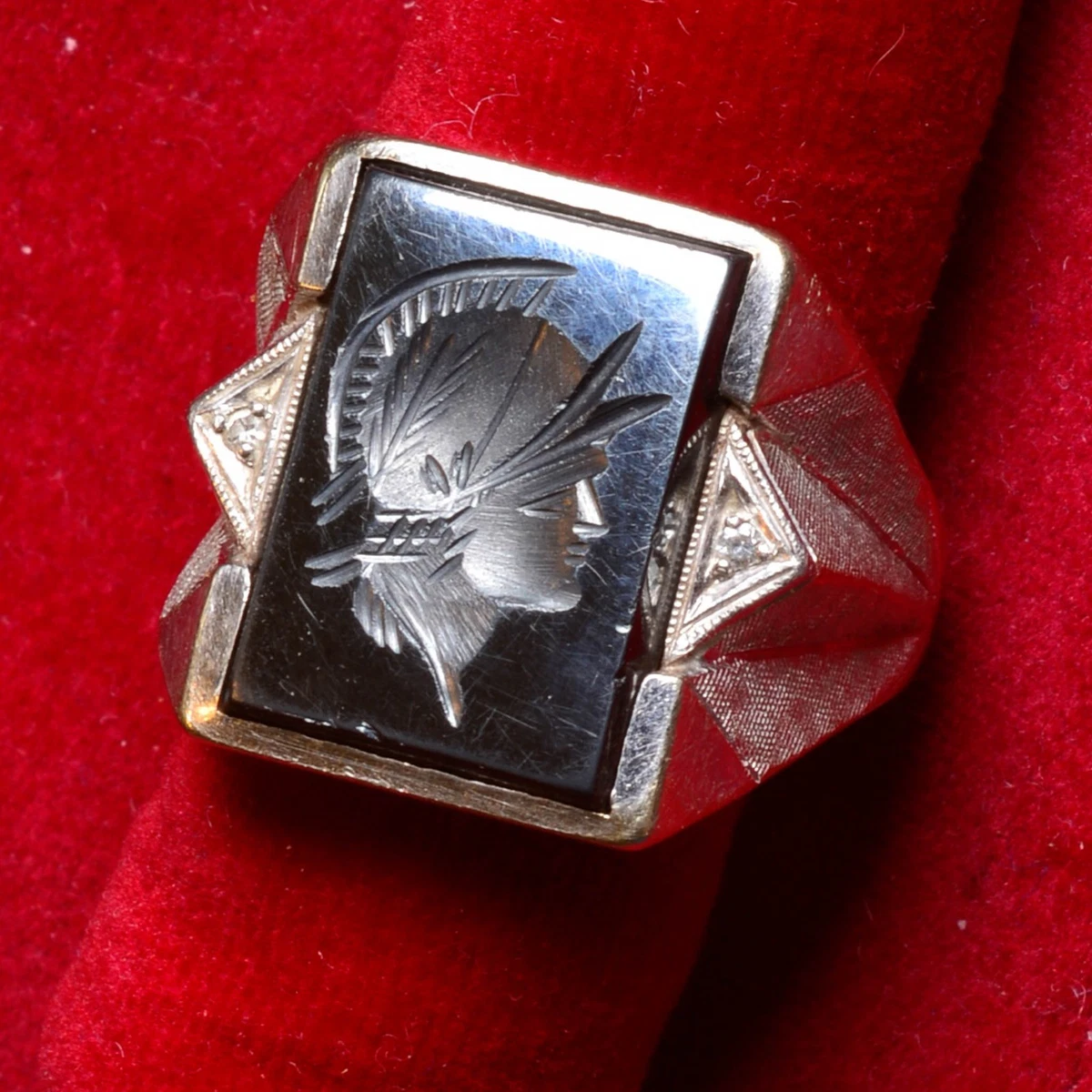 Intaglio Ring In Retro Fine Rings for sale | eBay
