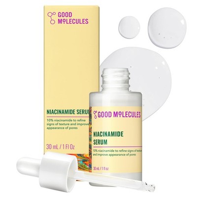 Good Molecules Niacinamide Serum - 10% Niacinamide to Target Blemishes, Nourishm
