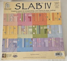 Provo Craft Scrapbooking 12 X 12 Designer Paper SLAB IV 180 Sheets Acid Free NEW