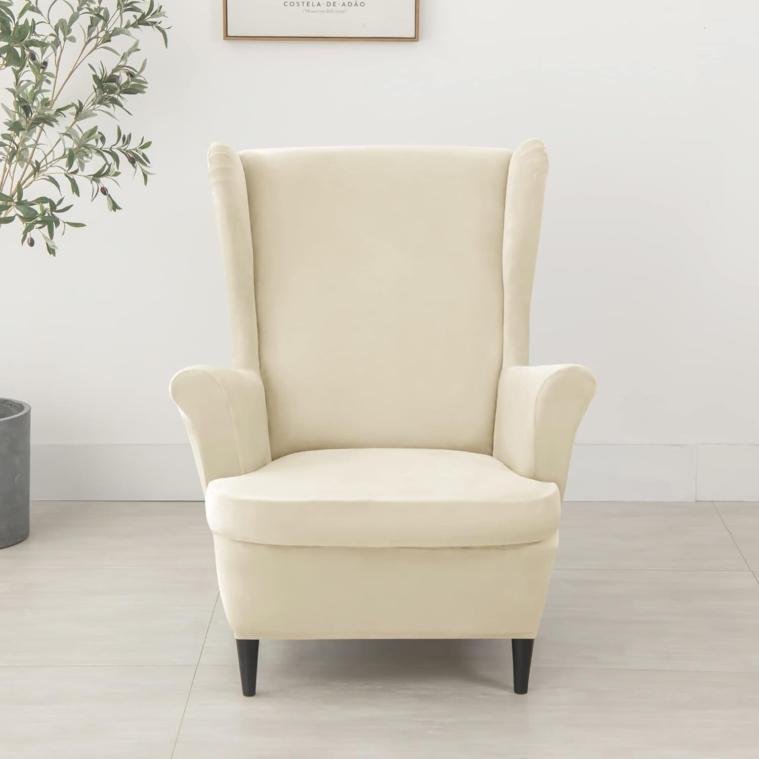 Cover - Beige With Armrests,
