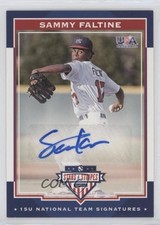 2017 Panini USA Baseball Stars & Stripes 8/199 Trey Faltine Sammy #8 Auto 1u6