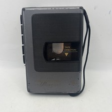Vintage GE Mini Cassette Recorder Player 3-5353B Recharge Capable Portable WORKS