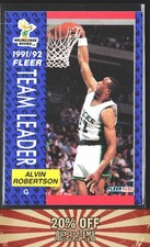 1991-92 Fleer #386 Alvin Robertson Milwaukee Bucks