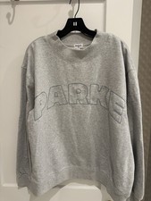 Women's Mockneck Pullover Sweatshirt Parke x Target Grey Ships Now L/XL