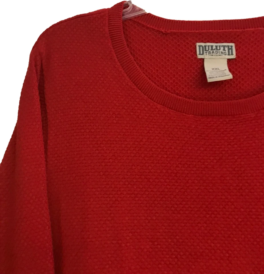 Suéter Duluth Trading Para Mujer 2XL Manga Larga Tejido Waffle Largo Elástico Coolmax Foto 3 de 4