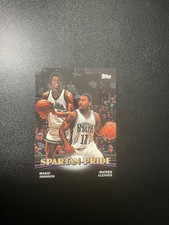 2000 Topps Spartan Pride Magic Johnson / Mateen Cleaves #TC10 Michigan State