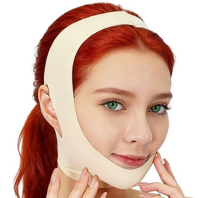 Wiederverwendbare Collagen Gesichtsmaske Face Sculpt Wrap Kinnri Jawline Shaper