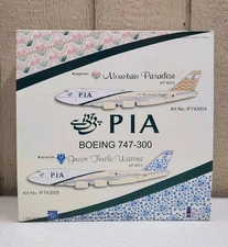 Inflight IF743005 1:200 Pakistan PIA Karachi Green Turtle Waters Boeing 747-300