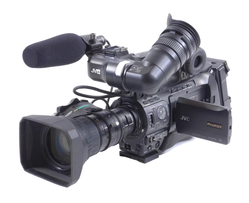 JVC GY-HM850U ProHD Camera Video Camcorder w/ Fujinon 17x HD Lens - Image 2 of 4
