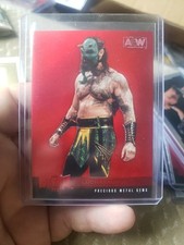 2022 Upper Deck AEW Metal Universe PMG Luchasaurus Red Precious Gems /100