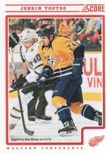 2012-13 Score #183 Jordin Tootoo - HKY