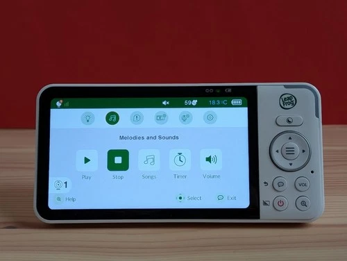 LeapFrog LF915HD Video Baby Monitor parent unit (screen) only - NO CAMERA/CABLE - Picture 15 of 17