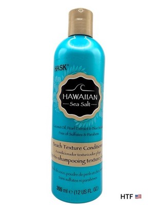 HASK Hawaiian Sea Salt Beach Texture CONDITIONER Pearl Extract Blue Seakale 12oz