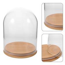  Kleine Glasvitrine: Pflanzenglocke für getrocknete Blumen als Erinnerungsstück