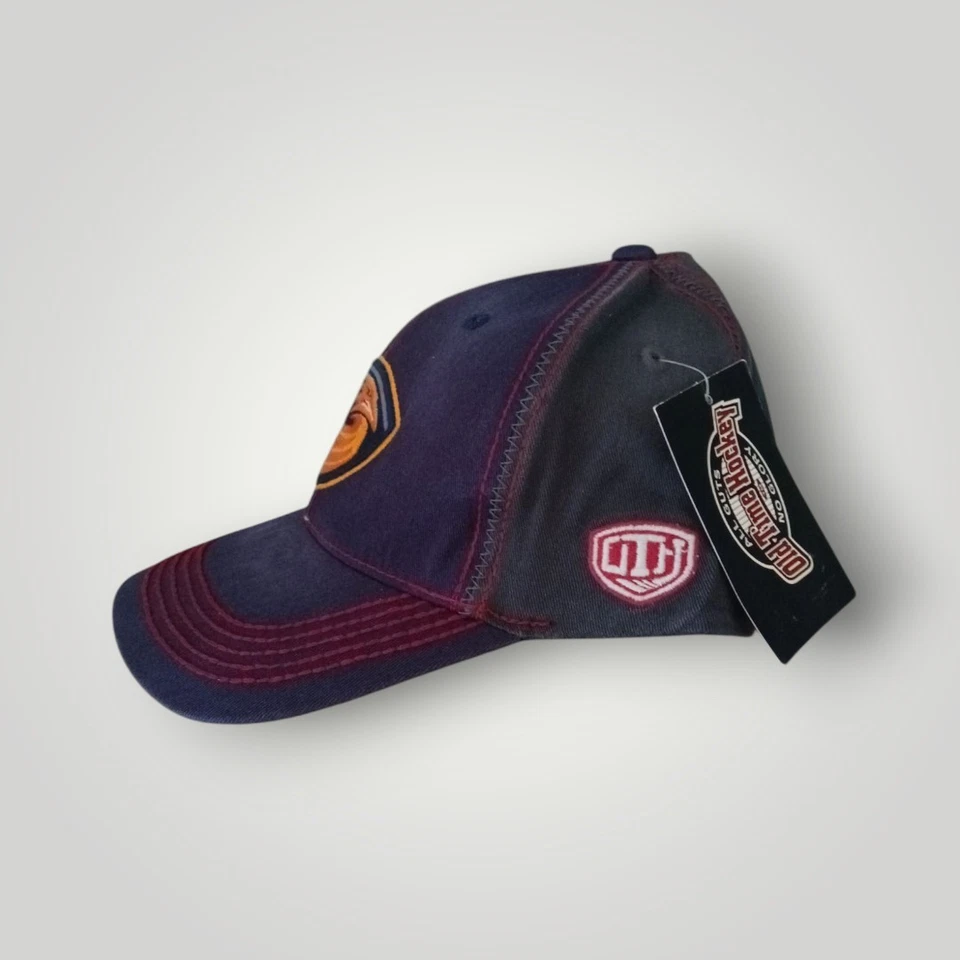 Gorra de colección Y2k Atlanta Thrashers Old Time Hockey Team Gear Collection azul nueva con etiquetas Foto 2 de 4