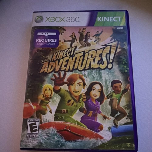 Kinect Adventures! Xbox 360 Kinect CIB W Alignment Card