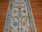 Turkish Oushak Rug,Geometric Multicolored Area Rug,Handmade Bohemian Rug 2.7x6.1 — photo 10