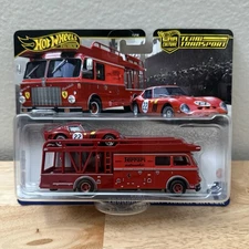 2025 Hot Wheels Team Transport Ferrari 250 GTO & Fiat 642 RN2 Bartoletti NEW
