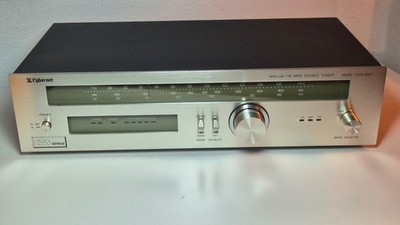 Vintage Cybernet AM FM Stereo Tuner Model CTS-100T Made in Japan