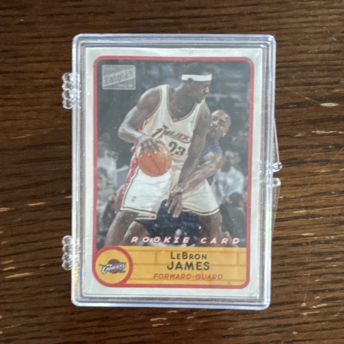 Topps LeBron James Basketball Rookie Sports Trading Cards