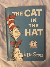 The Cat in The Hat by Dr. Seuss First Book Club Edition Printing 1957 Hardcover