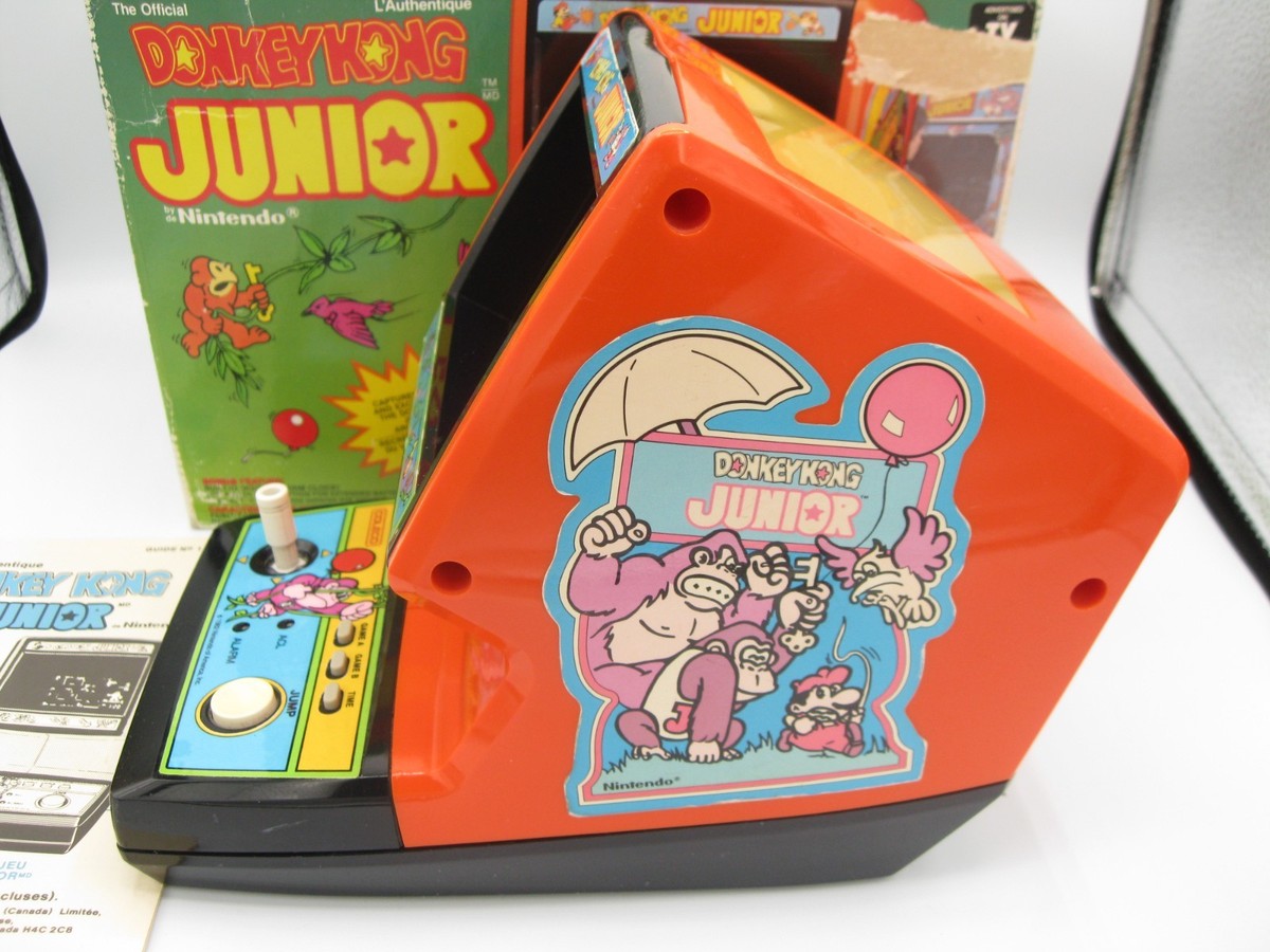 Vintage Donkey Kong Junior Jr COLECO Tabletop Mini Arcade Video