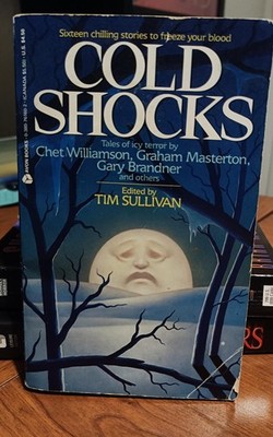 Cold Shocks Horror Anthology 1989 Paperback - Tim Sullivan Avon books