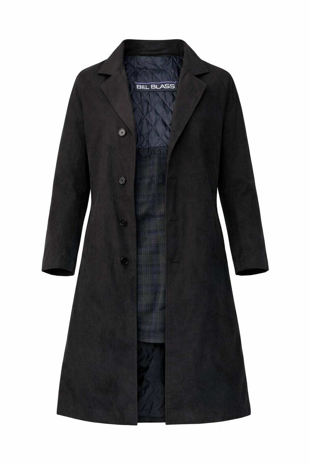 Bill Blass Trench Coat For Men’s Style 677 F3 Lot 521 Size 46 Long