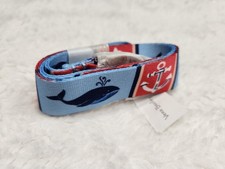 Vera Bradley Wide Lanyard Regatta Whale Blue Anchor Nautical NWT