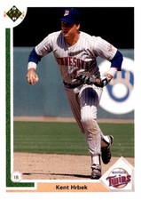 1991 Upper Deck #167b Kent Hrbek