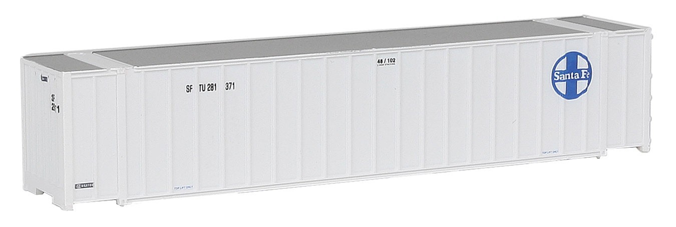 N Gauge Container 48 Feet Santa Fe -- 8842 Neu