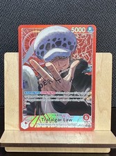 One Piece The Azure Sea's Seven Trafalgar Law OP14-001 Alternate Alt Art Leader