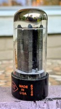 1950s CBS 5Y3GT Rectifier Tube Black Plates D...