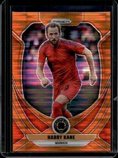 2025 Panini Prizm FIFA Club World Cup Harry Kane Orange Pulsar #/149