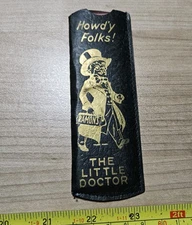 Vtg Ramon's Pink Pills Laxatives Brownie Pills Quackery Advertising Pocket Comb