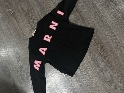 Girls Black Marni Long Sleeve Tee Size 6 Youth