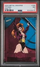 2024 SKYBOX METAL UNIVERSE AVENGERS PINK FX #165 TITANIA 44/75 PSA 7