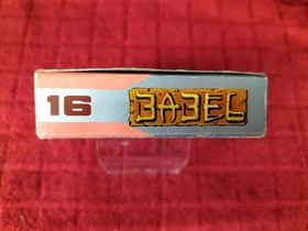 Namco Tower of Babel Famicom Cart with Box, Manual, Slight Wear