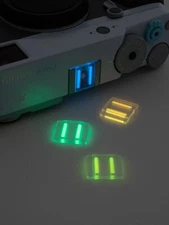 Camera Luminous Hot Shoe Protection Cover Acrylic for Canon/Nikon/Sony/Fujifilm