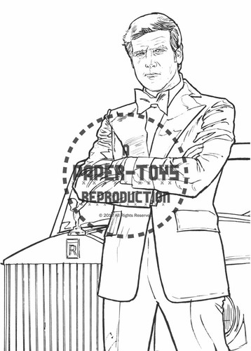 VINTAGE REPRINT - 1970S - SIX MILLION DOLLAR MAN PRESS-OUT (PUNCH-OUT) BOOK - Picture 11 of 12