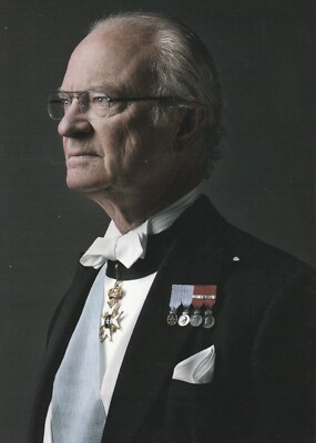 ***ORIGINAL POSTCARD***KÖNIG CARL XVI. GUSTAF-BERNADOTTE-ADEL-MONARCHIE-SCHWEDEN