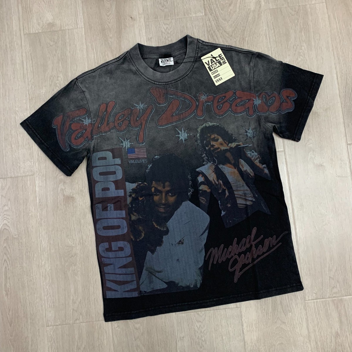 VALE FOREVER T Shirts ヴィンテージ Tシャツ Badu Tee Vale Forever Valley Sport Billie Black Mens Vintage Short
