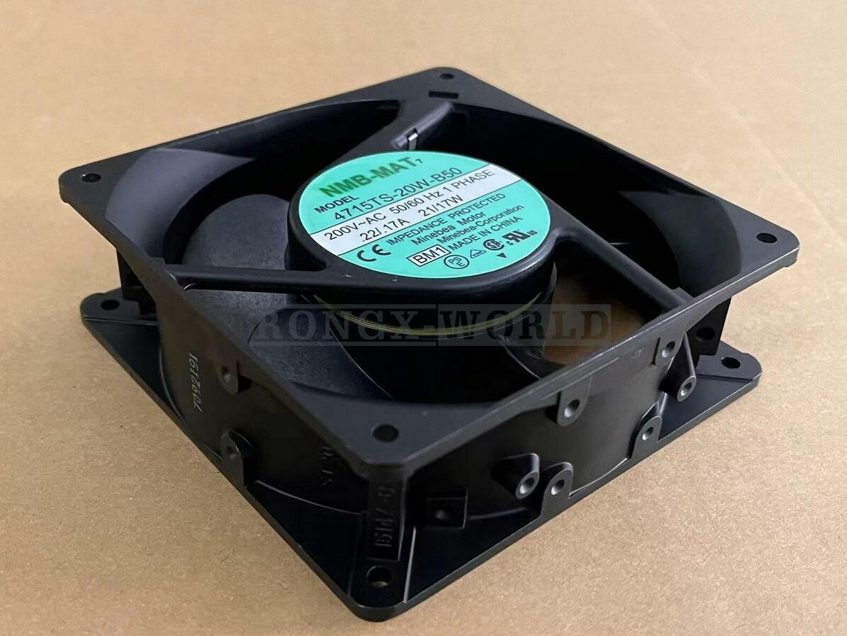 1PCS NEW NMB 4715TS-20W-B50 200V 21/17W Inverter Cooling Fan 120*38MM