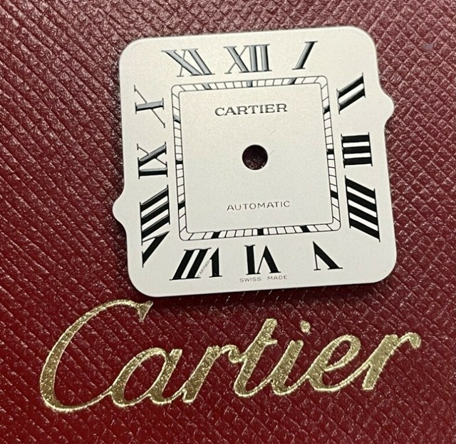 Cartier Santos Silver Unisex Adult 