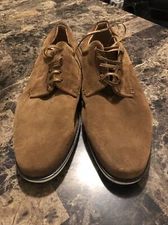 zara men Brown Suede Shoes Size 11 EU 46
