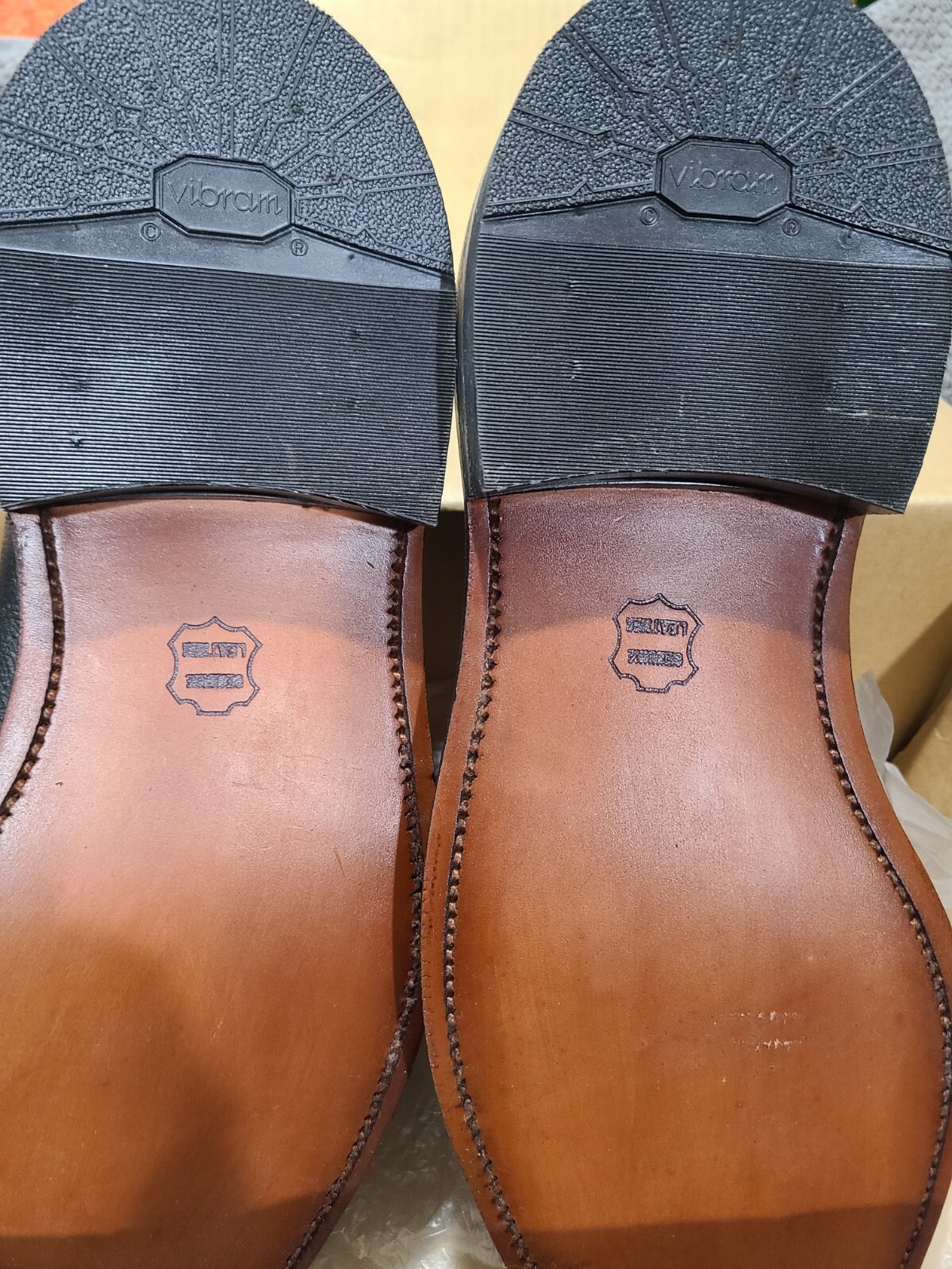 Executive Imperial By B.A. Mason Vintage Wingtip Black  Men Dress Shoes SZ 10.5