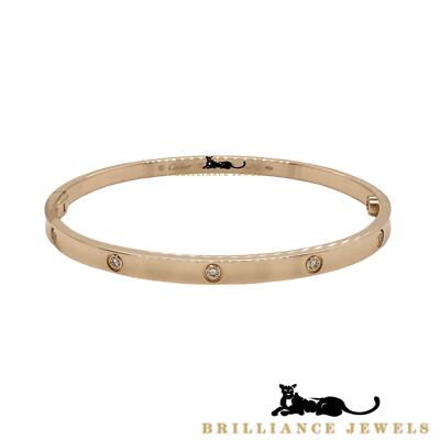 Cartier Love Bracelet Small Model 10 Diamonds in 18k Rose Gold